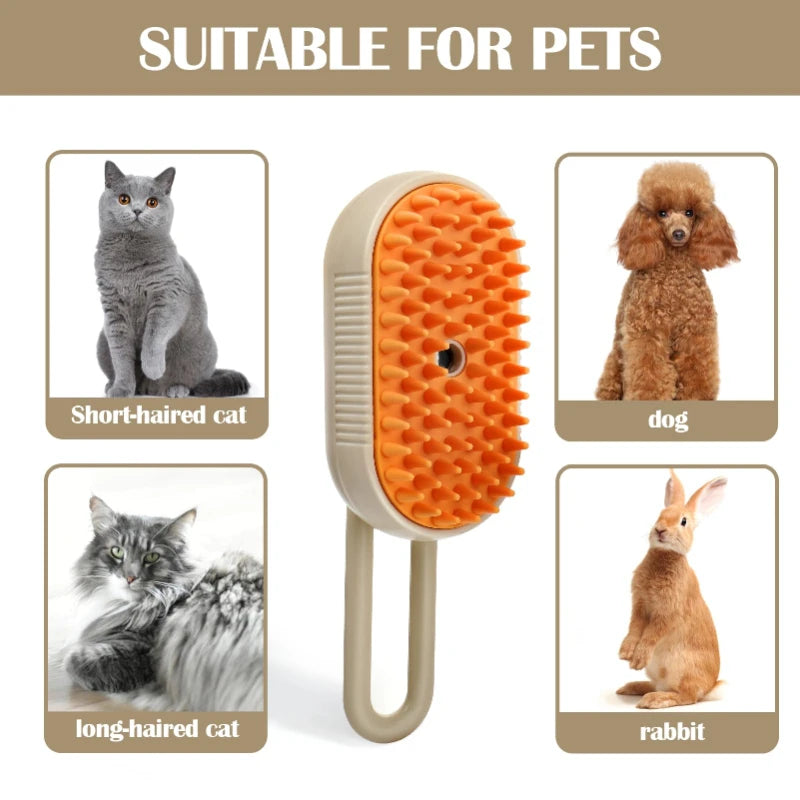 Steam Massage Cat Grooming Brush™