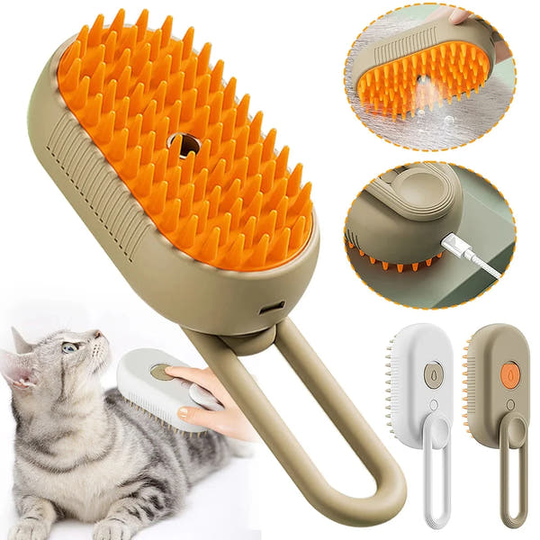 Steam Massage Cat Grooming Brush™