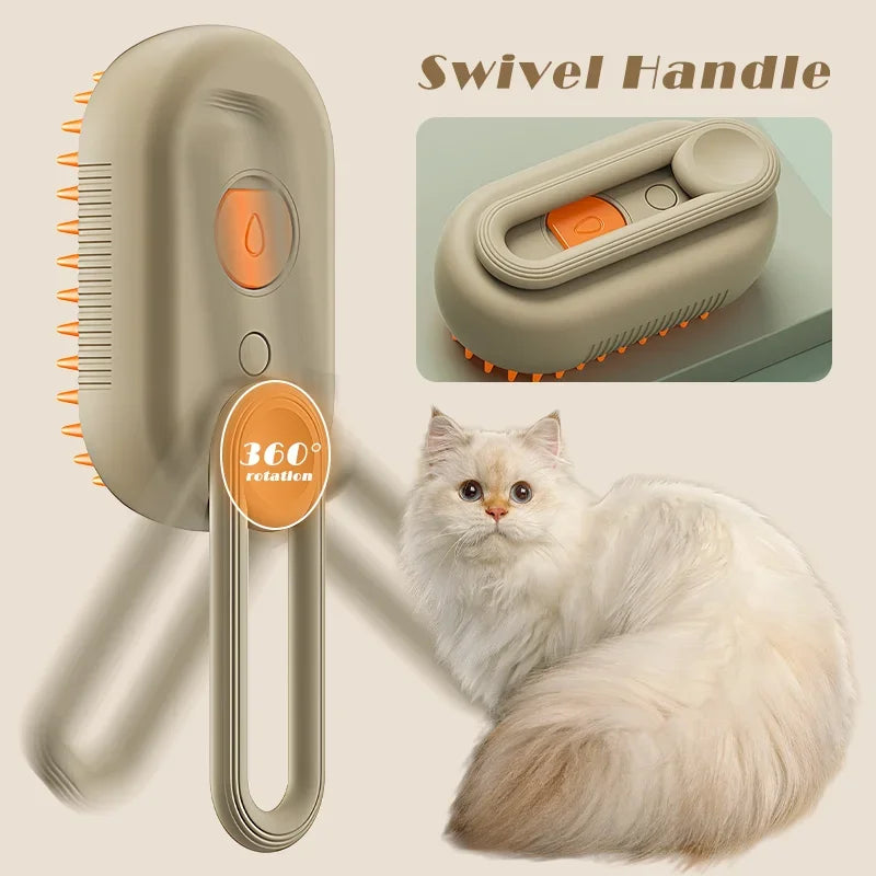 Steam Massage Cat Grooming Brush™