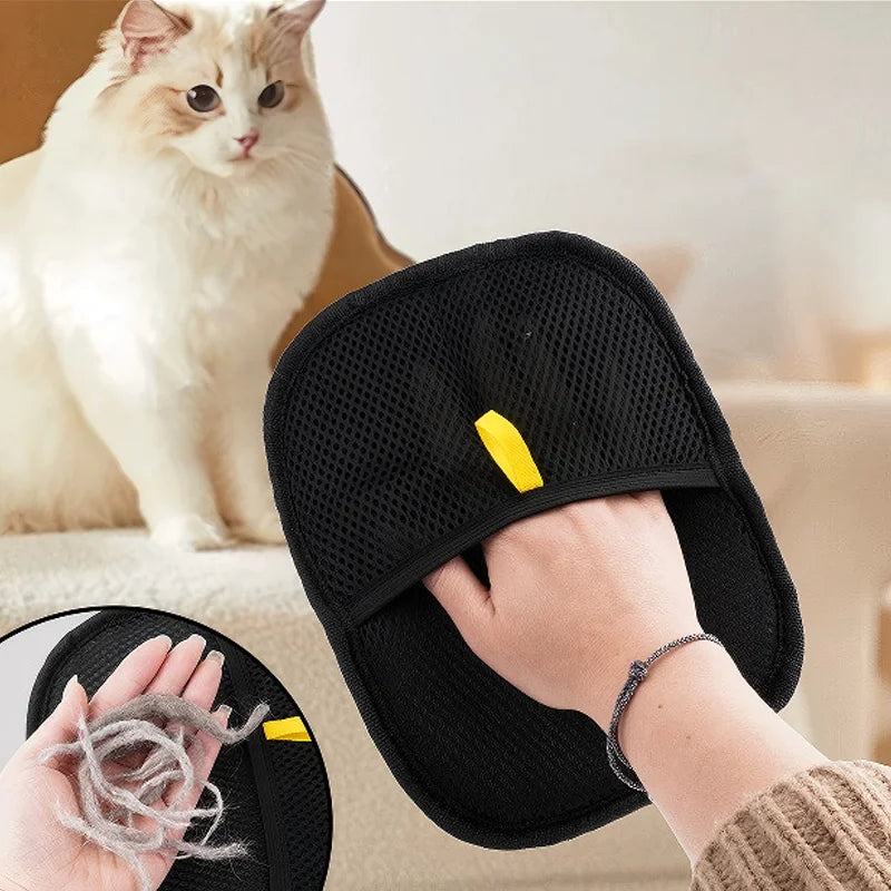 Pet Grooming Gloves for Fur-Free Homes™