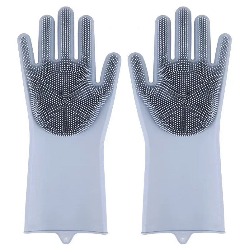 3-in-1 Silicone Pet Scrubber Glove